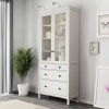 Шкаф-стеллаж Хемнэс Hemnes белый Икеа