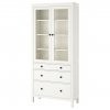 Шкаф-стеллаж Хемнэс Hemnes белый Икеа