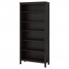 Стеллаж Hemnes Хемнэс массив дерева, венге Икеа