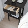 Прикроватная тумба Хемнэс Hemnes Икеа черная