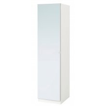 Пенал для системы хранения PAX IKEA 50x60x201 см с 1 дверью с зеркалом