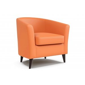 Кресло офисное Алекто 2.0 Galaxy Orange