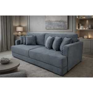 Диван еврокнижка Сиена с 5 декоративными подушками, Vivaldi 08