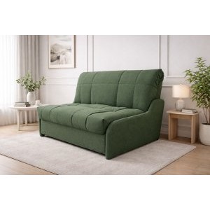 Диван аккордеон Токио с низкими боковинами 120х200 см, Bjork Forest