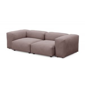 Диван Фиджи двухсекционный малый Velutto 37