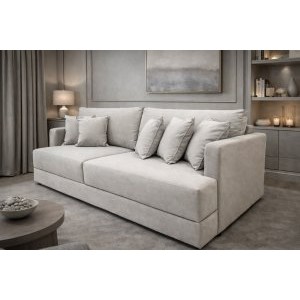 Диван еврокнижка Сиена с 5 декоративными подушками,  Velutto 16