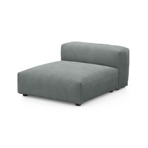 Пуф со спинкой Фиджи 105x137 Cilium Steel (Еврокнижка)