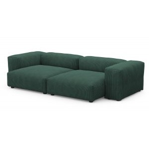 Диван модульный Фиджи двухсекционный большой и глубокий Cilium Forest