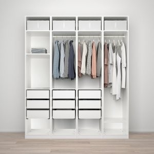 Гардероб PAX Икеа (комбинация), 200х58х236 см