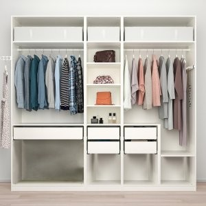 Гардероб PAX Икеа, 250х58х236 см