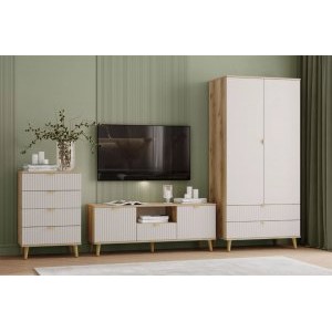 Гостиная Дакота Комплектация 1, Сантьяго/Дуб Делано