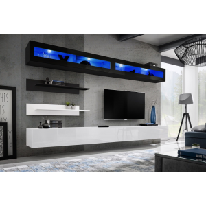 Стенка навесная в гостиную-2 МДФ Арт.3292