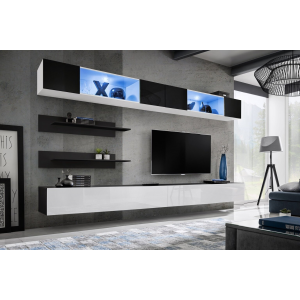 Стенка навесная в гостиную-3 МДФ Арт.3299