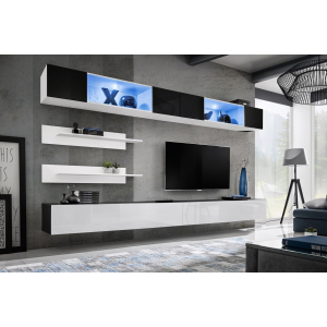 Стенка навесная в гостиную-3 МДФ Арт.3300