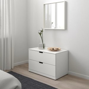 Комод NORDLI IKEA 47х54х80 см (МДФ) Белый