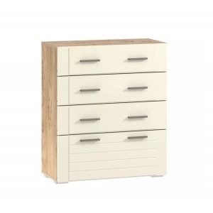 Комод Livorno НМ 040.46 Х, Софт Панакота/Дуб