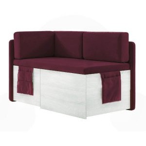 Кухонный диван Бартон 140х67х75 Velutto 29, раскладной, с ящиком