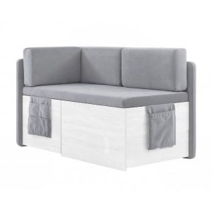 Кухонный диван Бартон 140х67х75 Velutto 52, раскладной, с ящиком