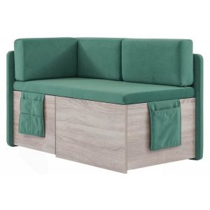 Кухонный диван Бартон 120х67х75 Velutto 71, раскладной, с ящиком