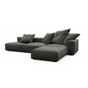Модульный угловой диван с оттоманкой Фиджи большой Vivaldi 37