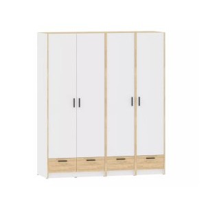 Набор шкафов Оттавия, Комплектация 3 Белый Фасадный/Дуб Крафт