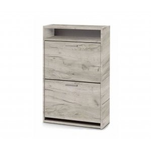 Обувница Комфорт К-2 Дуб Крафт серый