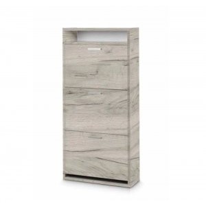 Обувница Комфорт К-3 Дуб Крафт серый