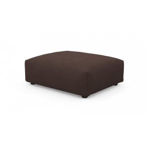 Пуф Фиджи 105х84х42 см прямоугольный, вельветовая обивка Cilium Chocolate