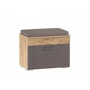 Тумба "Livorno" НМ 040.63 Х, Софт Графит/Дуб