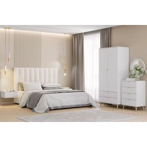 Спальня Дакота Комплектация 2, Белый